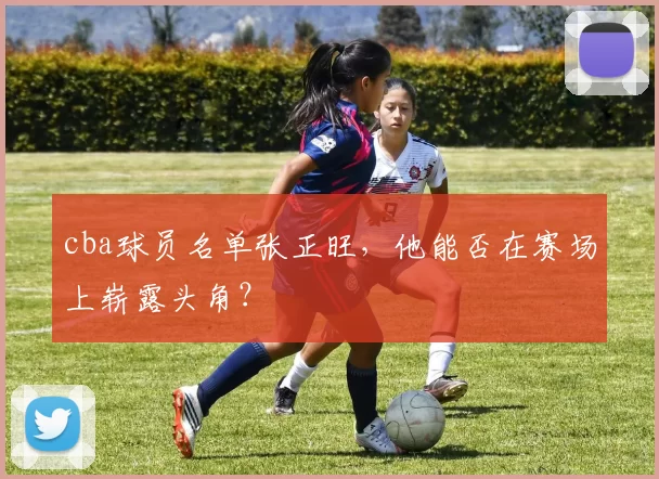 cba球员名单张正旺，他能否在赛场上崭露头角？